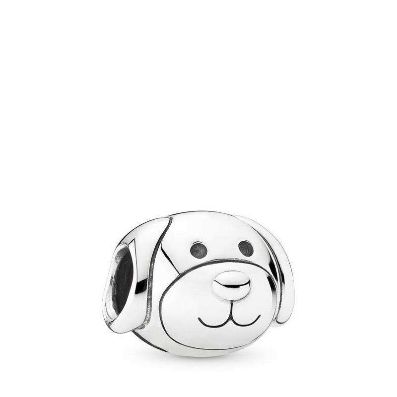 Pandora Devoted Dog Charm Outlet NZ, Sterling Silver (906728-IKN)